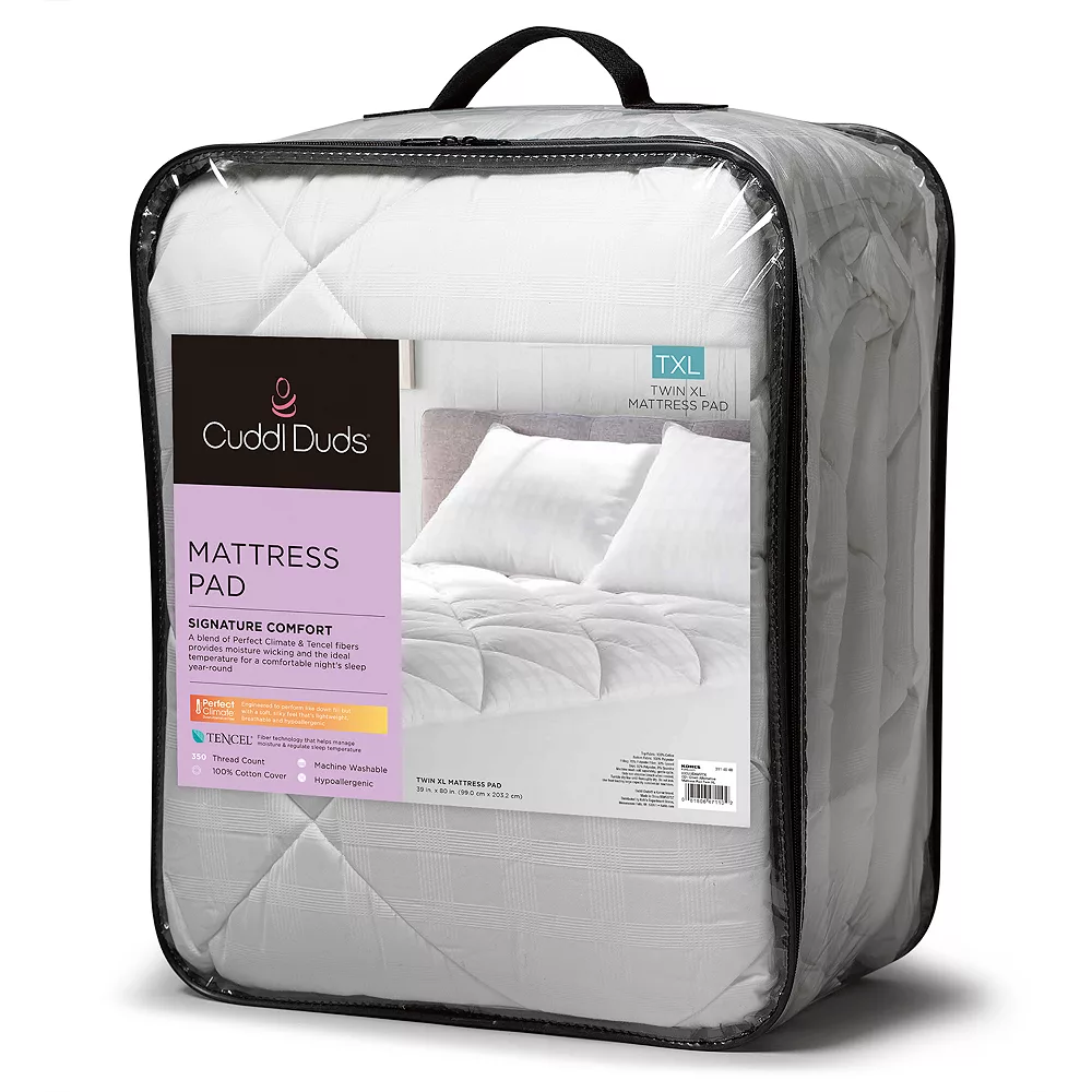 Cuddl Duds® Down Alternative Mattress Pad - Image 2