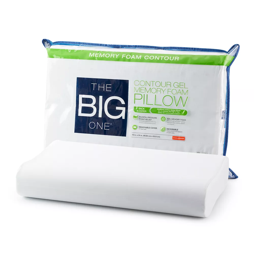 The Big One® Contour Gel Memory Foam Pillow