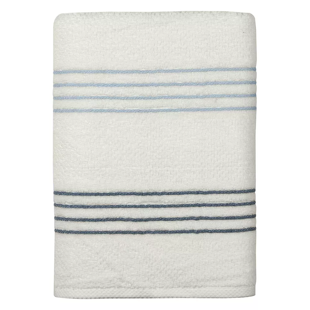 Sonoma Goods For Life® Chambray Pintuck Bath Towel