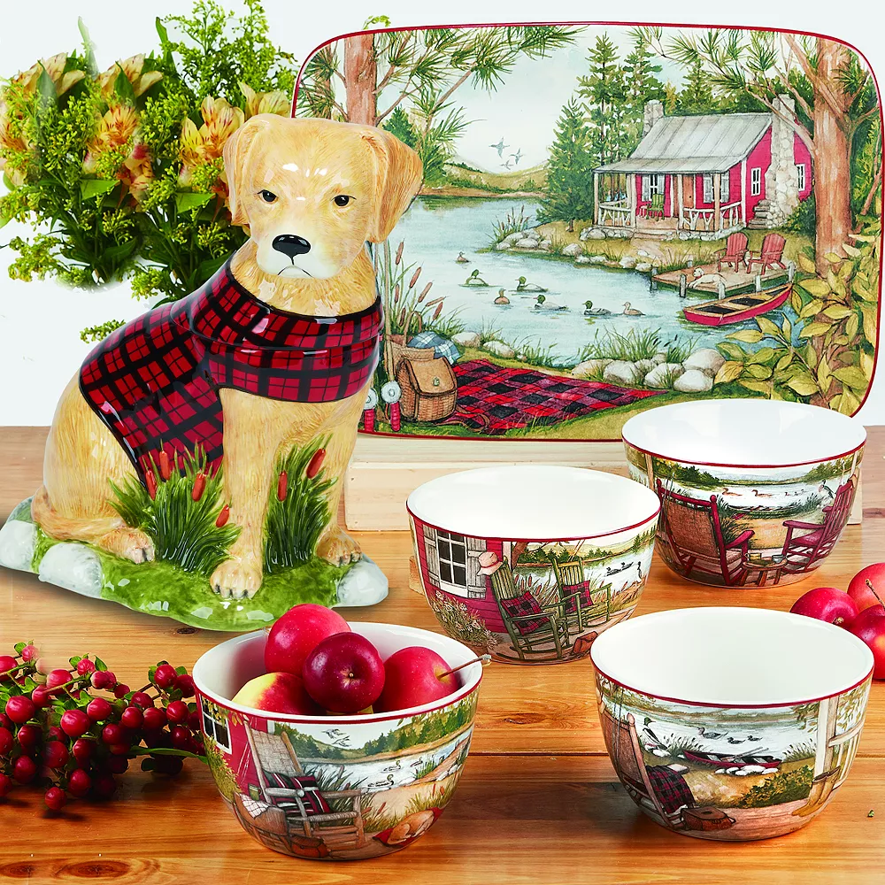 Certified International Lake Retreat 16-pc. Dinnerware Set - Image 4