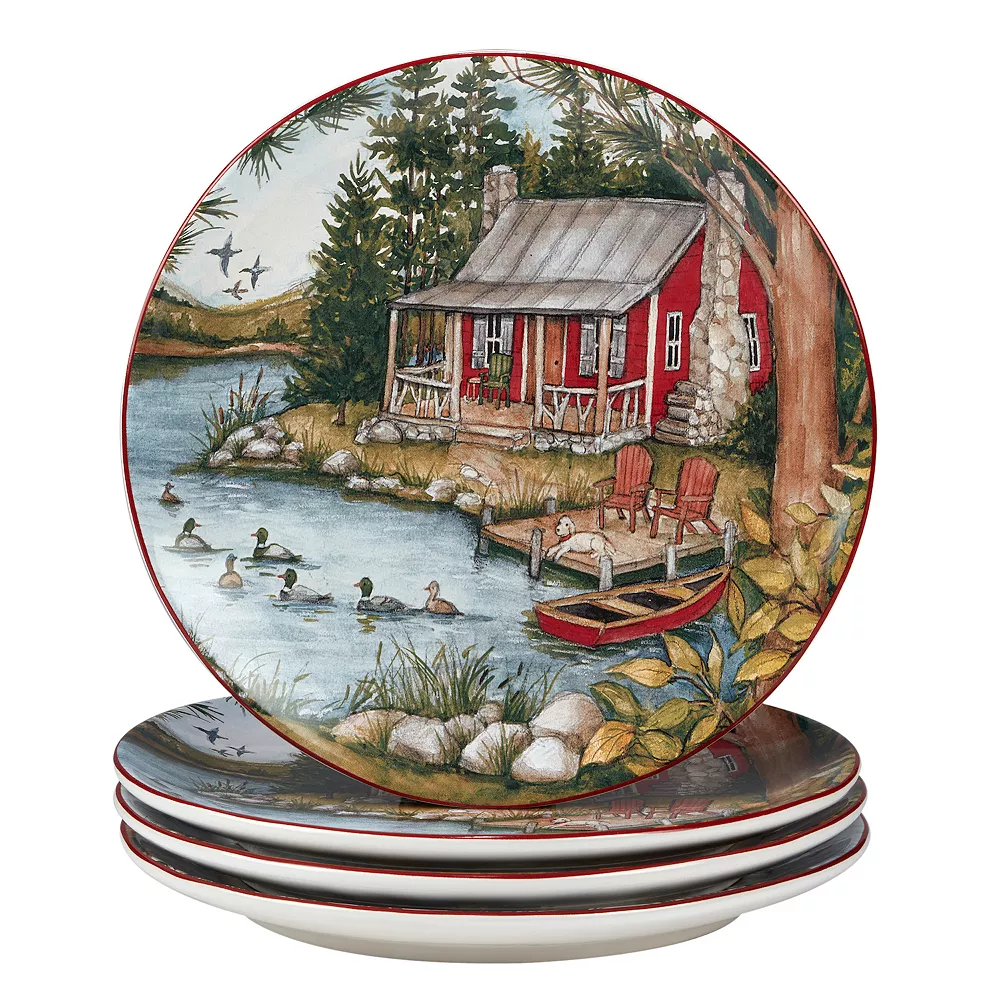 Certified International Lake Retreat 16-pc. Dinnerware Set - Image 5