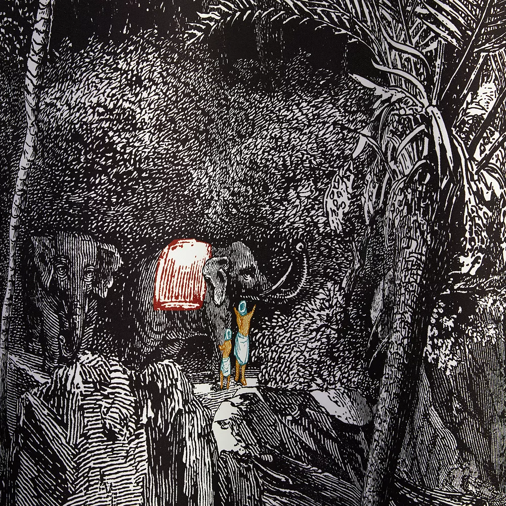 Vern Yip By SKL Home Shangri La Shower Curtain - Image 3