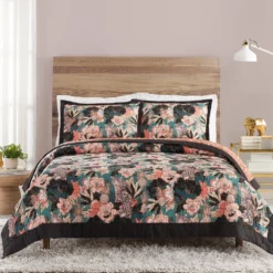 Makers Collective Teresa Chan Leopard Hero Quilt Set With Shams