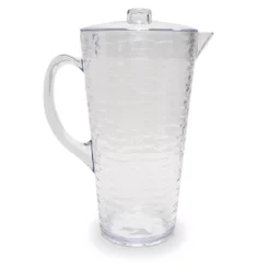 Food Network™ Clear Textured Acrylic Pitcher With Lid