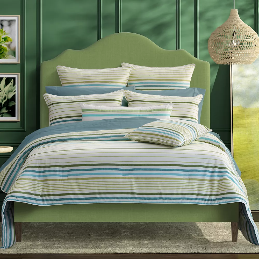 Five Queens Court Rebecca Surf Comforter Set With Shams