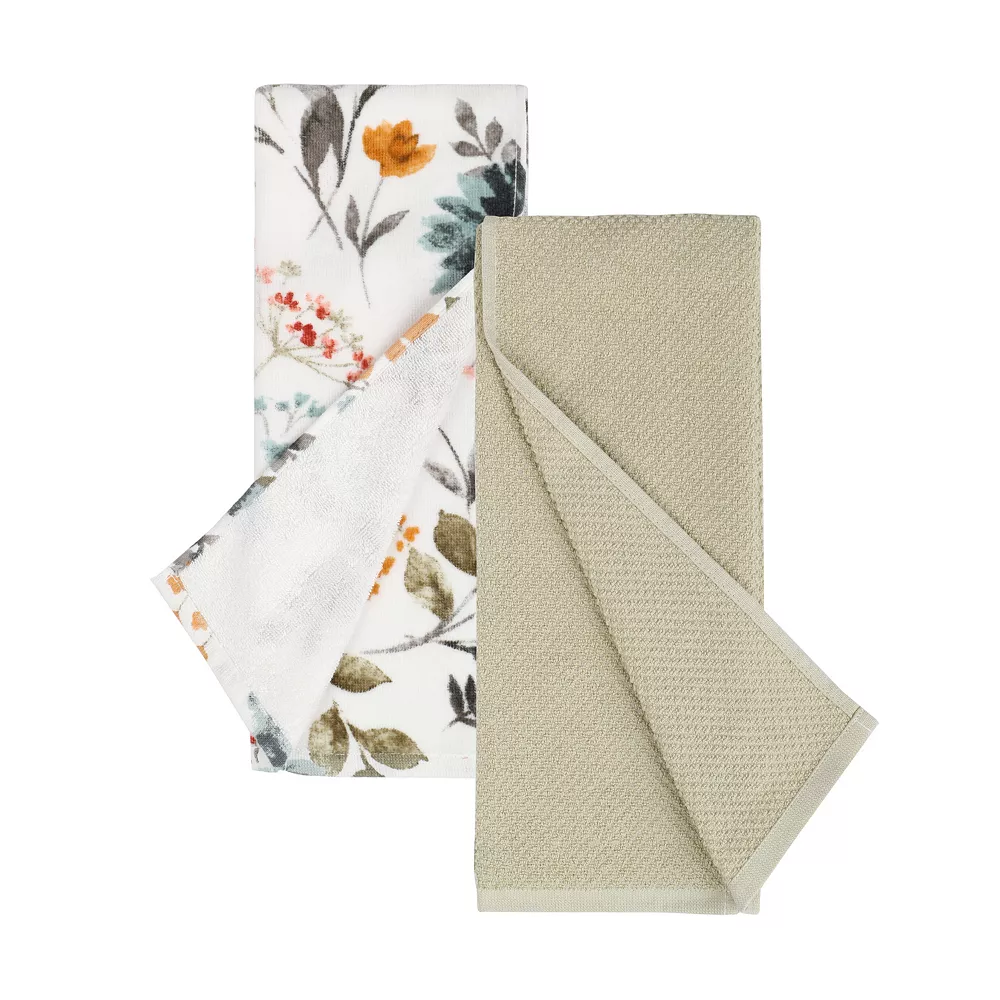Food Network™ Amberly Floral Kitchen Towel 2-pk. - Image 2