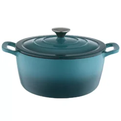Food Networkâ„¢ 7-qt. Ombre Enameled Cast-Iron Dutch Oven