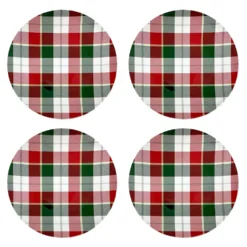 St. Nicholas Square® Farmstead 4-pc. Melamine Dinner Plate Set