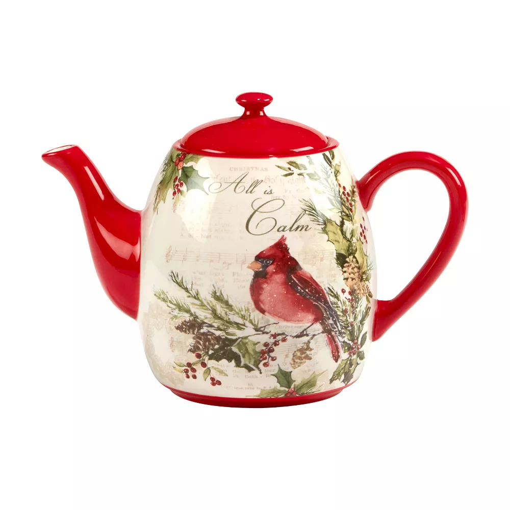 Certified International Silent Night Teapot