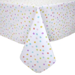 Celebrate Together™ Spring Vinyl Confetti Dots Tablecloth