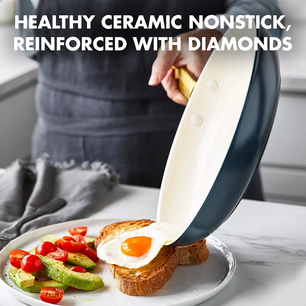 GreenPan Reserve Hard-Anodized Healthy Ceramic Nonstick 10-pc. Cookware Set - Image 2