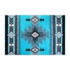 Masada Rugs Masada Rugs 8'x10' Southwest Native American Area Rug - Design C318 Turquoise