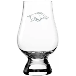 Arkansas Razorbacks 6oz. Glencairn Whiskey Glass